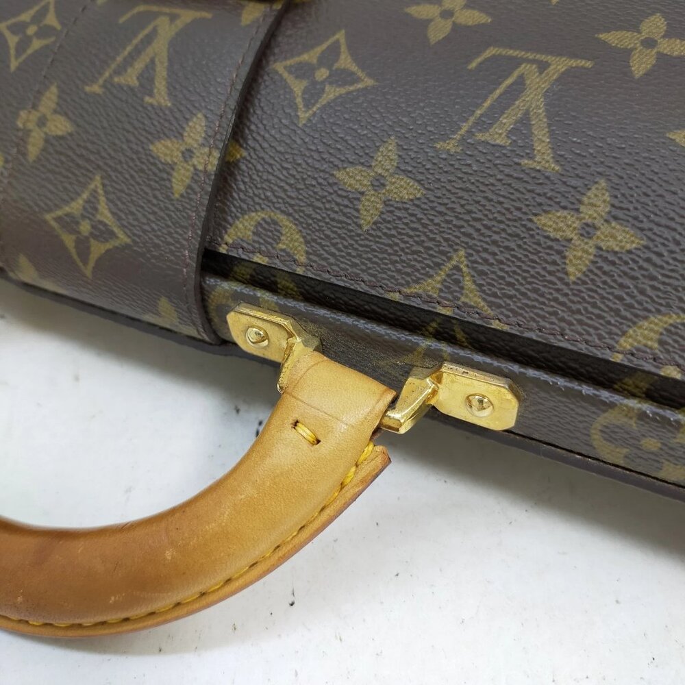 Authentic Louis Vuitton Monogram Pilot Case / Doc… - image 7